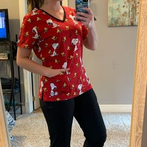 Scrubstar Snoopy XS Scrub Top